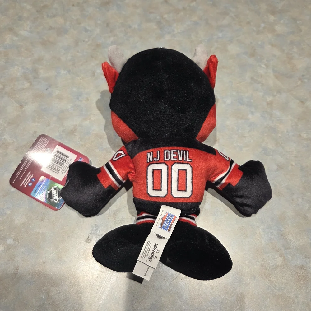 NWT NHL NJ Devil Bleacher Creature Plush - Picture 4 of 6